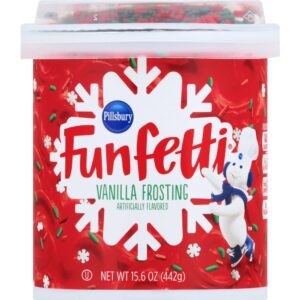 Funfetti Red Frosting | Packaged