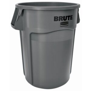 44 Gallon Round Gray Brute Container | Raw Item