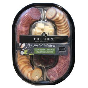 Hillshire Salami and Cheese Platter | Packaged