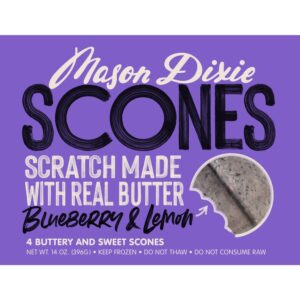 Blueberry & Lemon Scones | Packaged