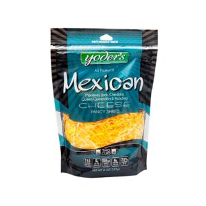Mexican Shredded Fancy Cheese | Packaged