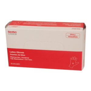 Small Powder Free Latex Gloves | Packaged
