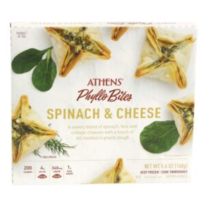 Spinach & Cheese Phyllo Bites | Packaged