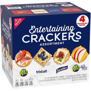 Entertaining Crackers Assortment Variety Pack | Packaged
