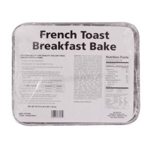 French Toast Bake Entree | Packaged