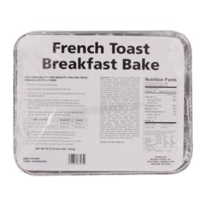French Toast Bake Entree | Packaged
