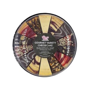 Variety 14 Cut Cheesecake, 10 inch | Packaged