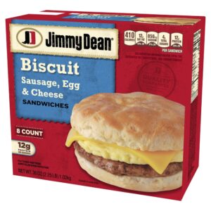 Sausage, Egg, & Cheese Biscuits | Packaged
