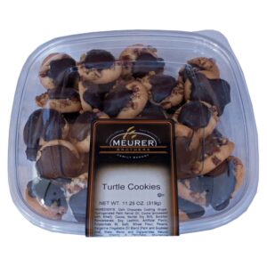 Chocolate Turtle Cookies | Packaged