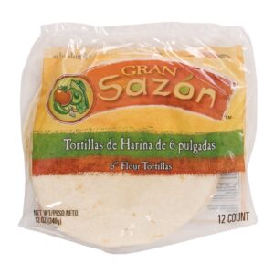 6" Flour Tortillas | Packaged