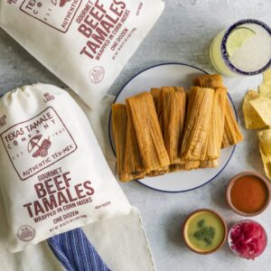 Texas Tamale Beef Tamales 18oz | Styled
