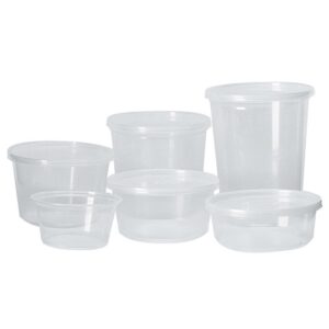 Plastic Containers, 12 oz. | Styled