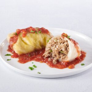 Stuffed Cabbage Rolls with Sauce | Styled