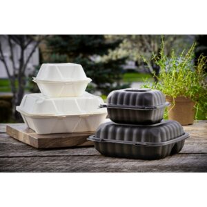 Molded Fiber Clamshell Containers | Styled
