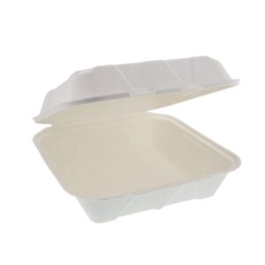 Molded Fiber Clamshell Containers | Raw Item