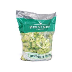 Bite-Sized Broccoli Florets | Packaged