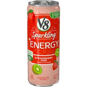 Strawberry Kiwi Sparkling Energy Drink | Packaged