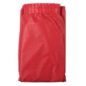 Table Skirt, Plastic, Apple Red, 29″x14′ | Raw Item
